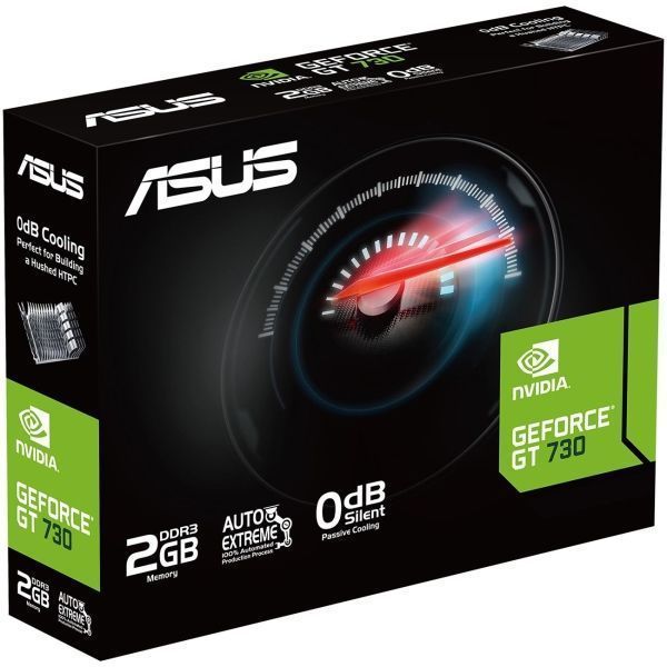 Видеокарта Asus GeForce GT730 2GB DDR3 пассивное охдаждение