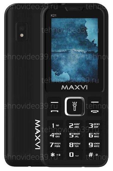 ТЕЛЕФОН МОБИЛЬНЫЙ Maxvi K21 black купить по низкой цене в интернет-магазине ТехноВидео