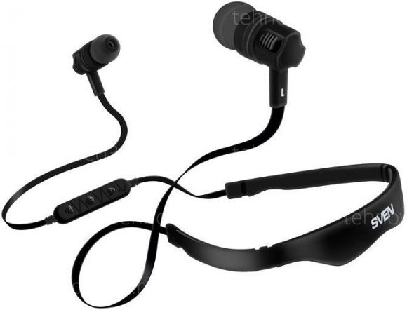 Беспроводные наушники с микрофоном Sven E-215B Black Bluetooth 4.1 (SV-016760) купить по низкой цене в интернет-магазине ТехноВидео