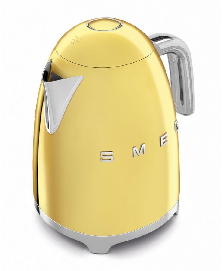 Электрический чайник Smeg KLF03GOEU, золотой глянцевый