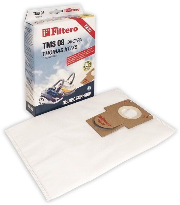 Пылесборники Filtero TMS 08 (3) Экстра, для Thomas XT/XS