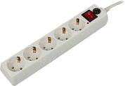Сетевой фильтр Buro 10.0 м 500SH-10-W (5 розеток) белый
