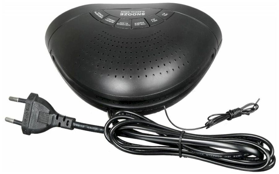 Радиочасы Hyundai H-RCL160 черный LED