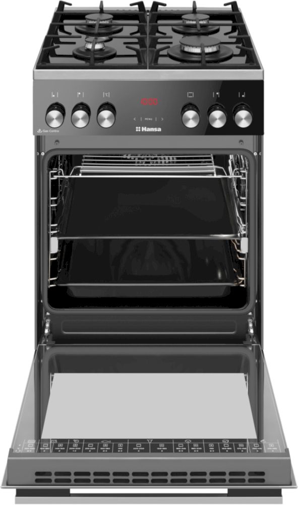 Плита комбинированная с крышкой Hansa FCML58325