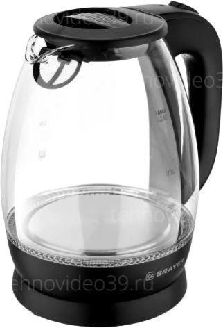 Электрический чайник Brayer BR1026, черный купить по низкой цене в интернет-магазине ТехноВидео