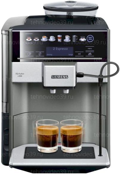 Кофемашина Siemens TE 655203RW черный купить по низкой цене в интернет-магазине ТехноВидео