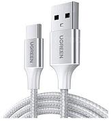 Кабель USB 2.0 Type-A-USB-C Ugreen US288, 1 метр, белый (60131) купить по низкой цене в интернет-магазине ТехноВидео