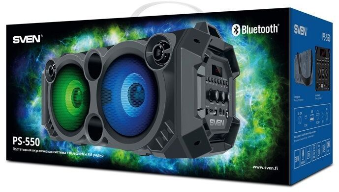 Портативная акустика Sven PS-550 (SV-018153)