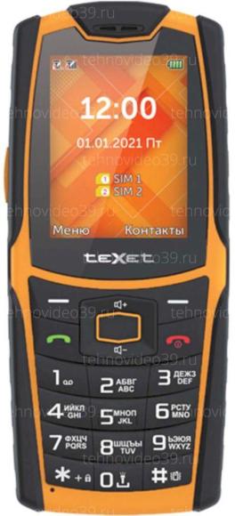 Телефон мобильный teXet TM-521R, черно-оранжевый купить по низкой цене в интернет-магазине ТехноВидео