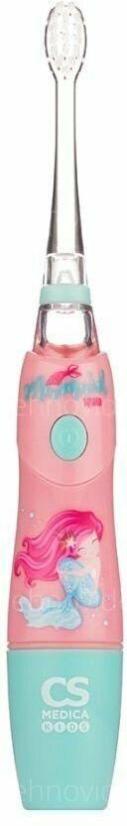 Электрическая звуковая зубная щетка CS Medica KIDS CS-9760-F купить по низкой цене в интернет-магазине ТехноВидео