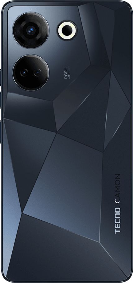 Смартфон TECNO Camon 20 8/256Gb, Predawn Black (CK6n)
