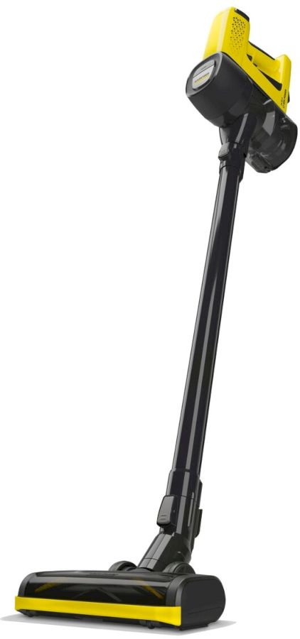 Вертикальный пылесос Karcher VC 4 Cordless myHome, черный/желтый (11986200)