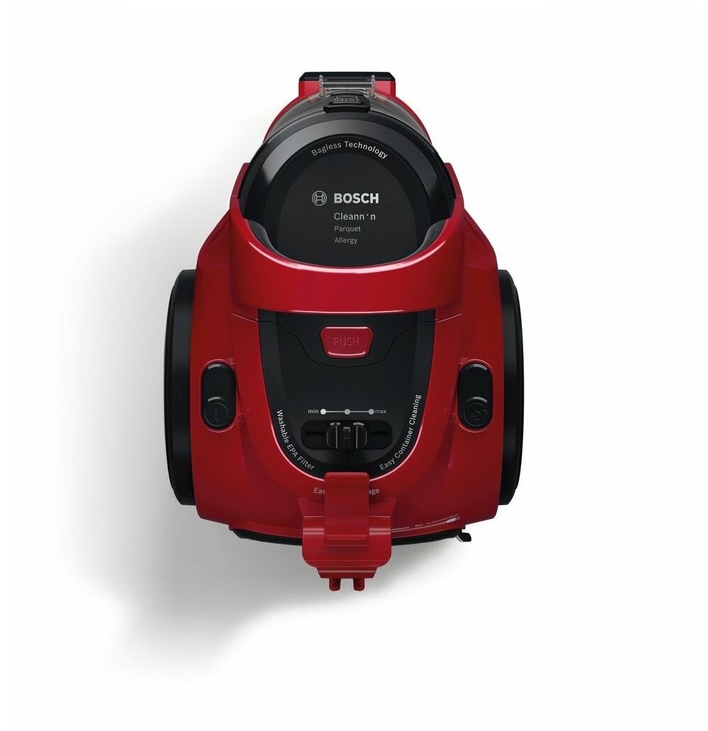 Пылесос Bosch BGC05AAA2 красный/черный