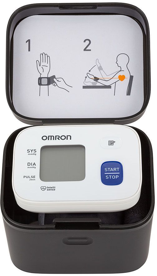 Измеритель артериального давления и частоты пульса автоматический Omron RS1 (HEM-6120-RU)
