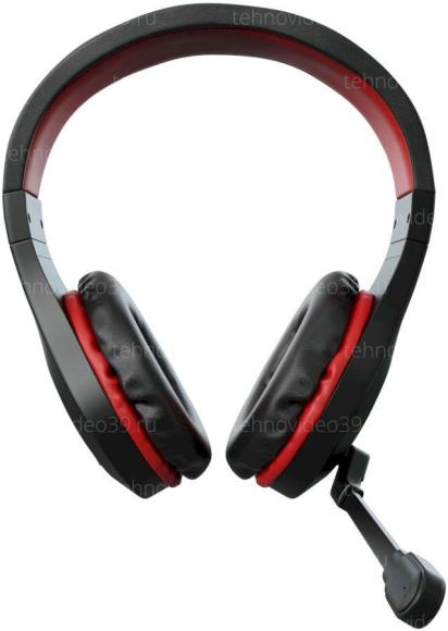 Гарнитура Оклик GMNG HS-L325G черный/красный купить по низкой цене в интернет-магазине ТехноВидео