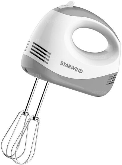 Миксер Starwind SHM-211, белый/серый купить по низкой цене в интернет-магазине ТехноВидео