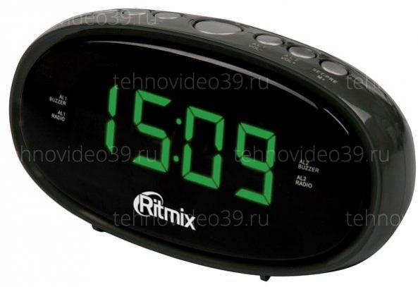 Радиочасы RITMIX RRC-616 BLACK купить по низкой цене в интернет-магазине ТехноВидео