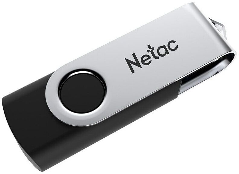 Флешка USB2.0 32Gb Netac U505 BLACK (NT03U505N-032G-20BK)