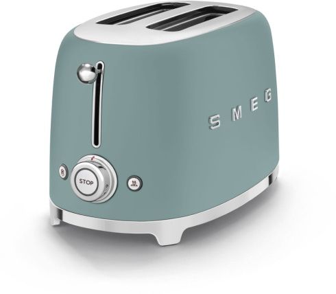 Тостер Smeg TSF01EGMEU изумрудно зеленый