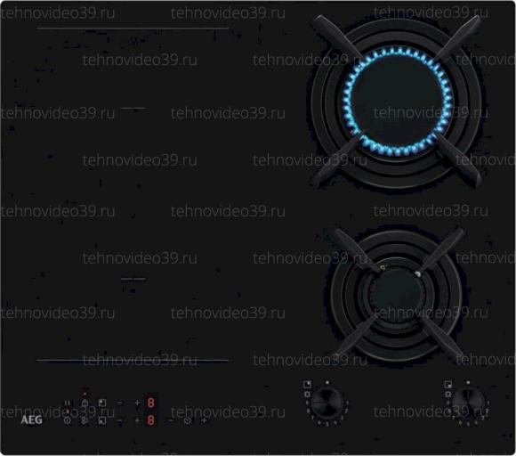 Комбинированная варочная поверхность AEG HDB 64623NB купить по низкой цене в интернет-магазине ТехноВидео