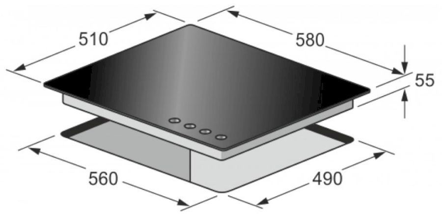 Газовая варочная поверхность Kaiser KCG 6335 Em Turbo