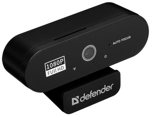 Веб камера Defender G-lens 2580 черный (63112)