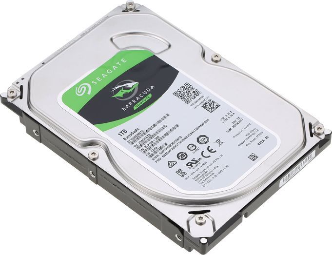 Жесткий диск Seagate 1000Gb (1TB) BarraCuda 3.5 7200rpm 64Mb SATA3 (6Gb/s) (ST1000DM010)