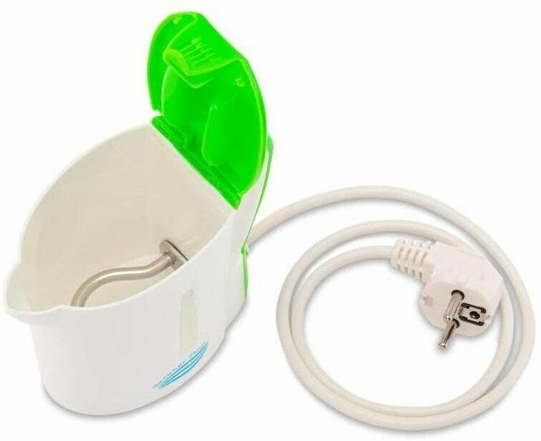 Электрический чайник Великие Реки Мая-1 бело-салатовый