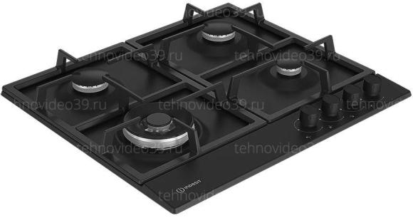 Газовая варочная поверхность Indesit THPM 642 WS/BL/I (Чёрный) (869890400260) купить по низкой цене в интернет-магазине ТехноВидео
