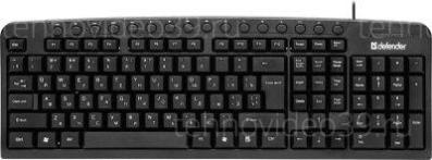 Клавиатура Defender Focus HB-470 Black купить по низкой цене в интернет-магазине ТехноВидео
