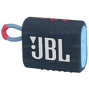 Портативная колонка JBL GO 3 Blue/Pink