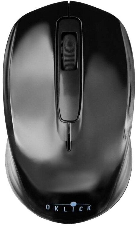 Мышь Оклик 475MW черный оптическая (1200dpi) беспроводная USB (2but)