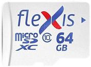 Карта памяти microSDXC 64GB Flexis Class 10 без адаптера (FMSD064GU1) купить по низкой цене в интернет-магазине ТехноВидео