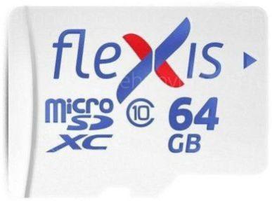 Карта памяти microSDXC 64GB Flexis Class 10 без адаптера (FMSD064GU1) купить по низкой цене в интернет-магазине ТехноВидео