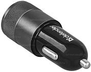 Автомобильное зарядное устройство Defender UCA-21 (2 USB/2.1A) черное (83821) купить по низкой цене в интернет-магазине ТехноВидео