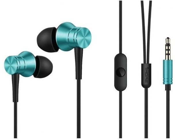 Наушники с микрофоном 1MORE Piston Fit E1009-Blue In-Ear Headphones