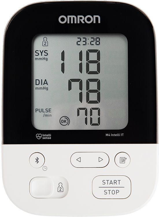 Измеритель артериального давления и частоты пульса автоматический Omron M4 Intelli IT (ALRU)