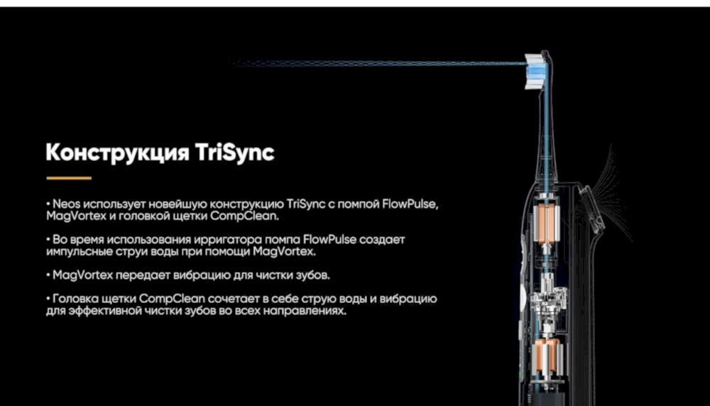 Зубная щетка с ирригатором Soocas T03