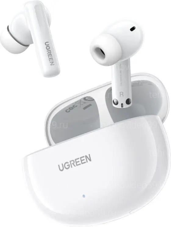 Беспроводные TWS наушники с микрофоном Ugreen WS200 (15158) Earbuds HiTune T6 ANC, белый купить по низкой цене в интернет-магазине ТехноВидео