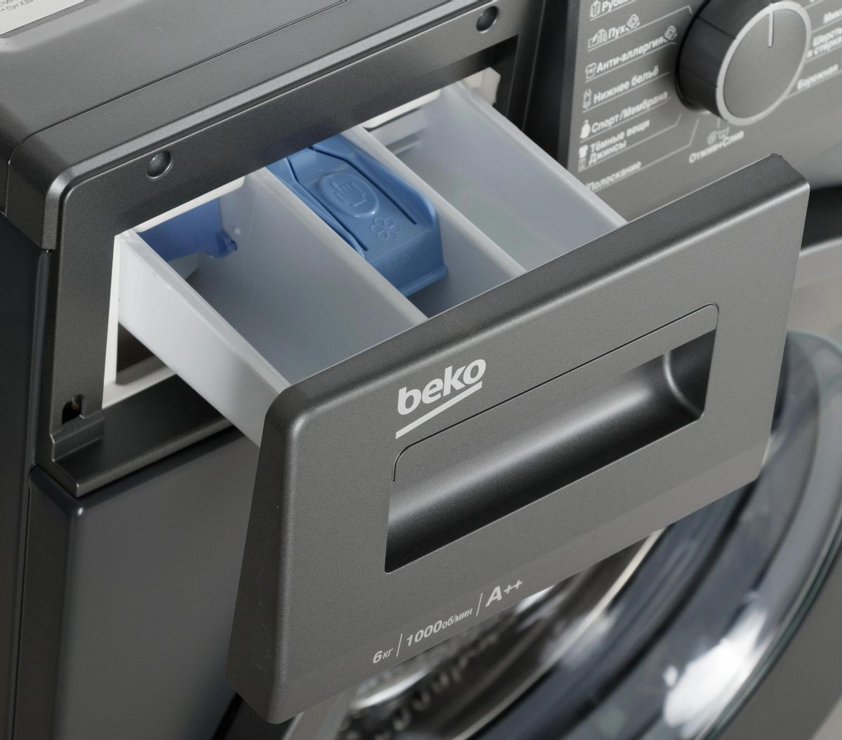 Стиральная машина Beko WSRE6512ZAA (Антрацит) (7320210019)