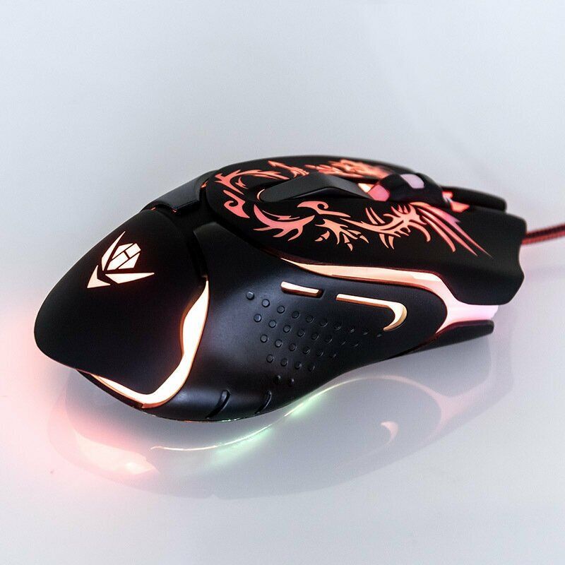 Мышь Dialog MOG-25U Nakatomi Gaming mouse-игровая, USB, черная