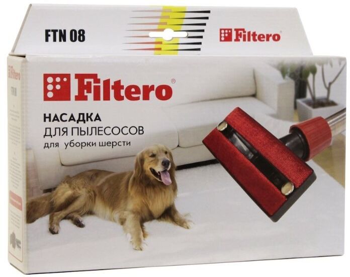 Универсальная насадка Filtero FTN 08 для уборки шерсти животных с ковров и мягкой мебели