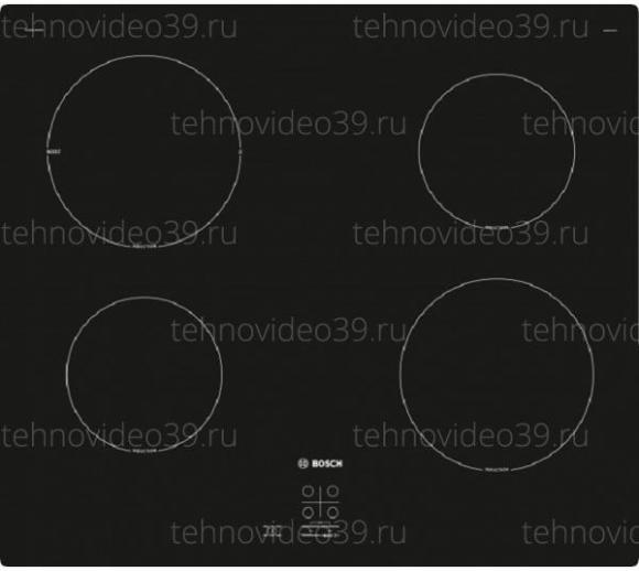 Индукционная варочная поверхность Bosch PUG611AA5E черный купить по низкой цене в интернет-магазине ТехноВидео