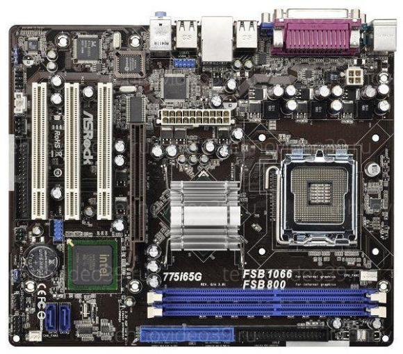 Материнская плата ASRock 775i65G R3.0 купить по низкой цене в интернет-магазине ТехноВидео