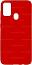 Чехол-накладка для Samsung Galaxy M30S/M21, силикон/бархат, красный