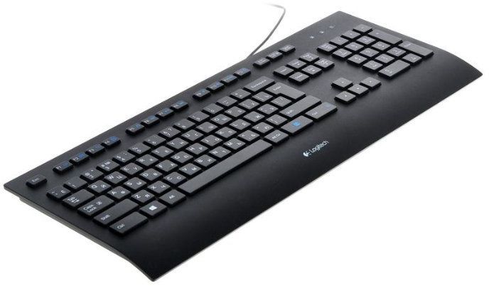 Клавиатура Logitech K280e черный USB 920-005215