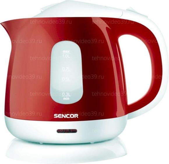 Электрический чайник Sencor SWK 1014 RD красный купить по низкой цене в интернет-магазине ТехноВидео
