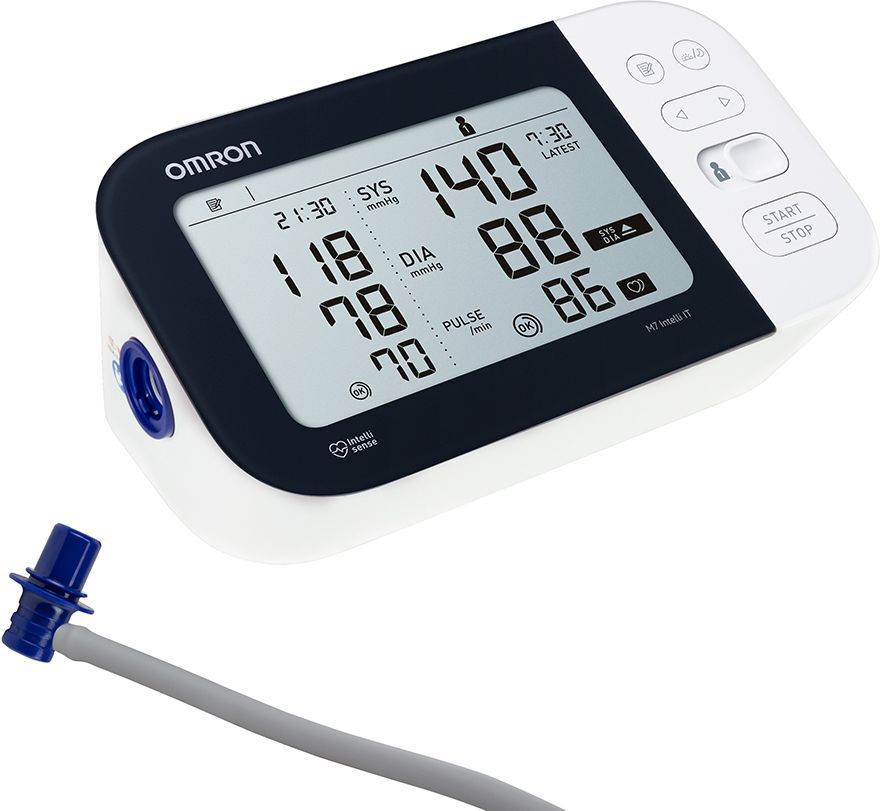 Измеритель артериального давления и частоты пульса автоматический Omron M7 Intelli IT (ALRU)