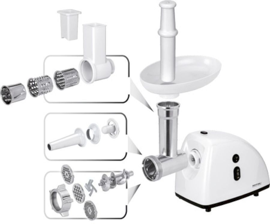 Мясорубка MPM MMM-06 белая