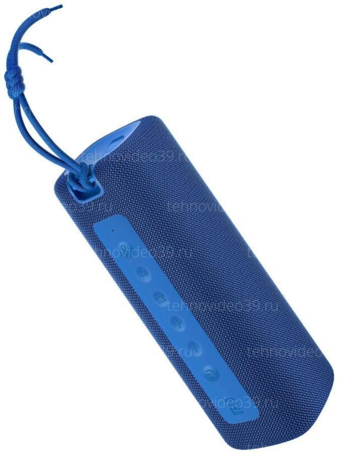 Колонка Xiaomi портативная Mi Portable Bluetooth Speaker 16W синяя QBH4197GL купить по низкой цене в интернет-магазине ТехноВидео